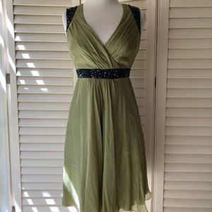 Carmen Marc Valvo Silk Dress